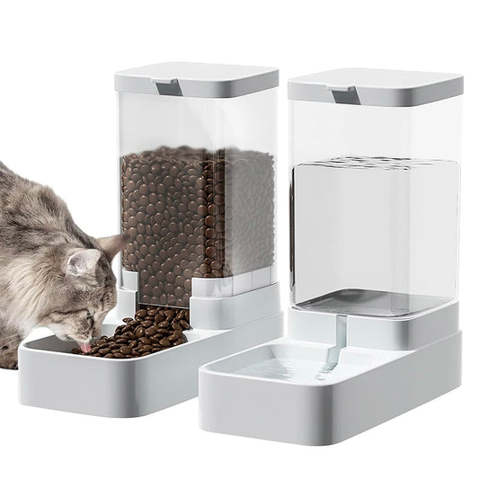 Easy Pet Feeder & Waterer Combo