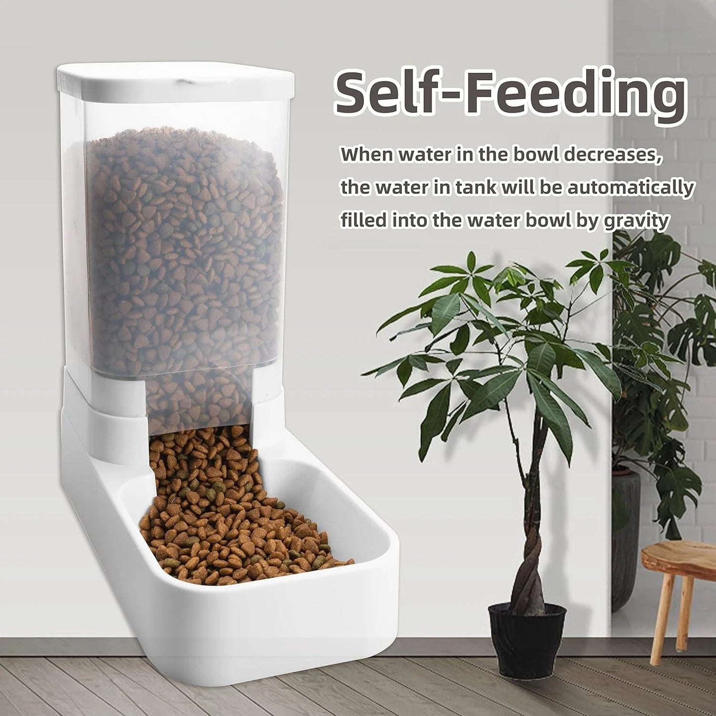 Easy Pet Feeder & Waterer Combo